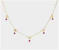 Collana Rue des Mille Donna in Argento GRZ-024 5CUO AU - GRZ-024 5CUO AU